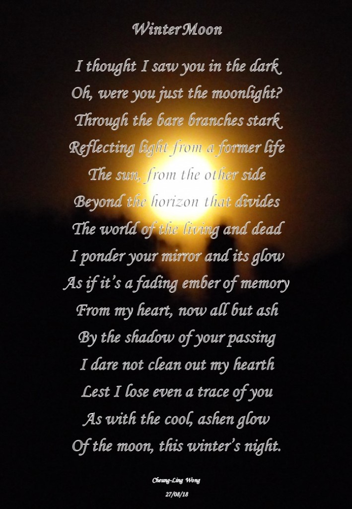 Winter Moon pic - Poems by Cheung-Ling Wong Poems by Cheung-Ling Wong